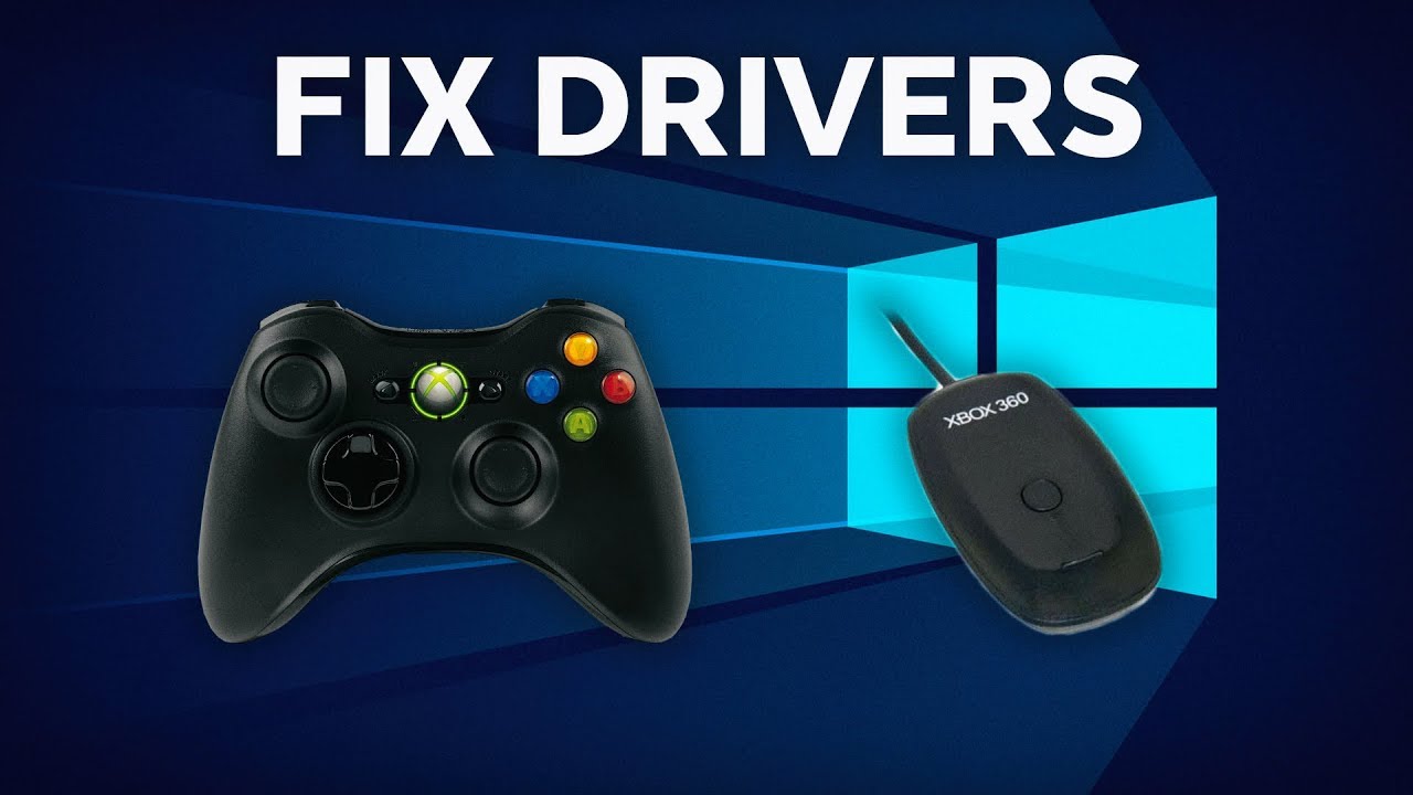 xbox 360 controller driver windows 10 issues