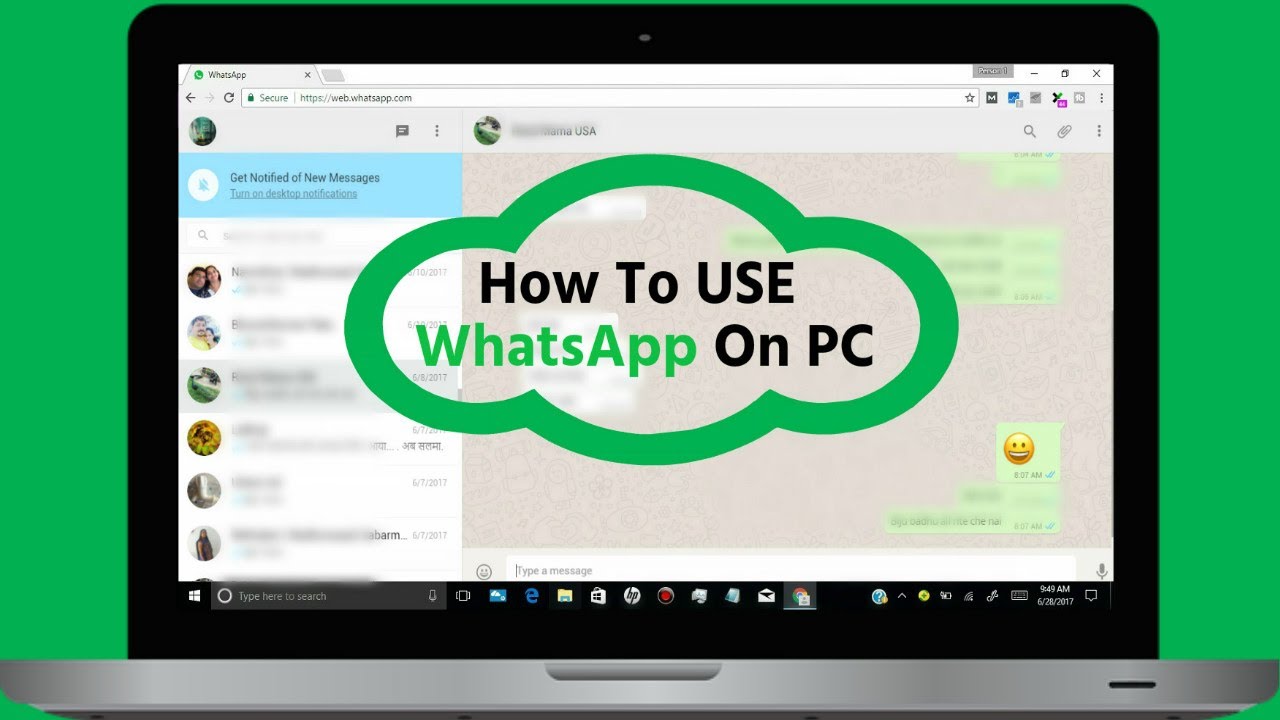 how to access whatsapp without phone on pc version