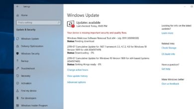 Photo of Windows 10 update (KB4505903) stuck checking for updates