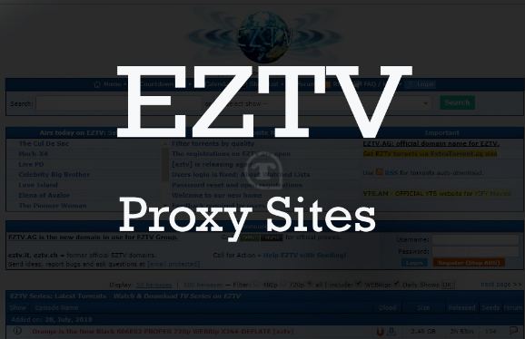 EZTV proxy
