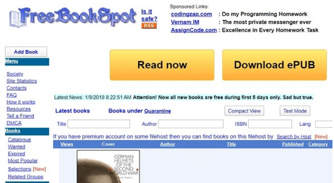 Free PDF textbooks