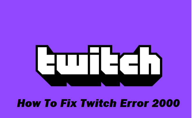 twitch error 2000