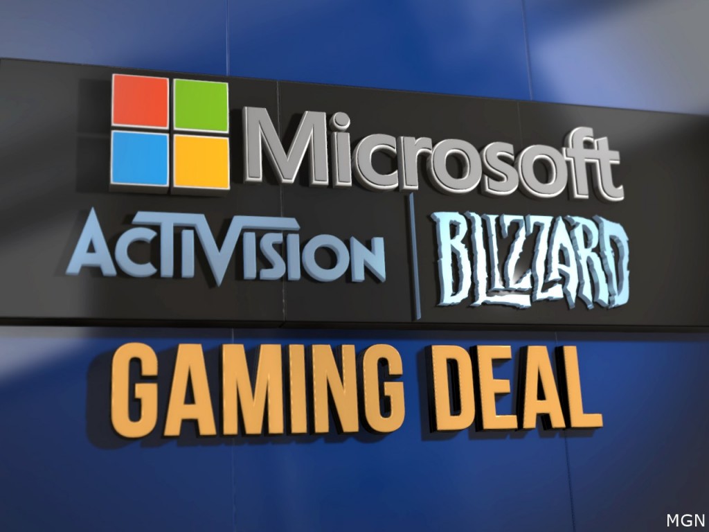Microsoft Gaming Company To Buy Activision Blizzard