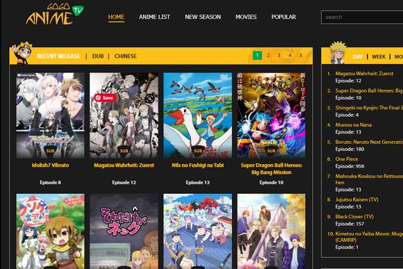 Top 10 Anime Websites like KissAnime Alternative Sites