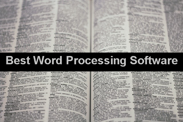 Word Processing Software